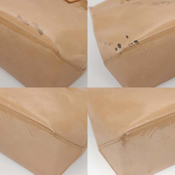 LOUIS VUITTON Monogram Vernis Reade PM Hand Bag Noisette M91334 - Picture 10 of 12